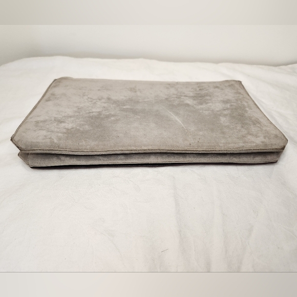 70s Suede Clutch Purse - Picture 5 of 11